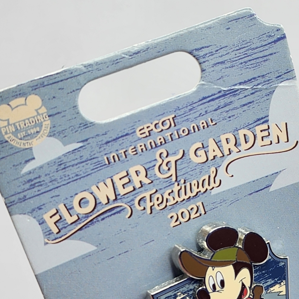 Disney Mickey Mouse Epcot Flower and Garden Festival Pin - I Can Dig It! - Picture 4 of 5